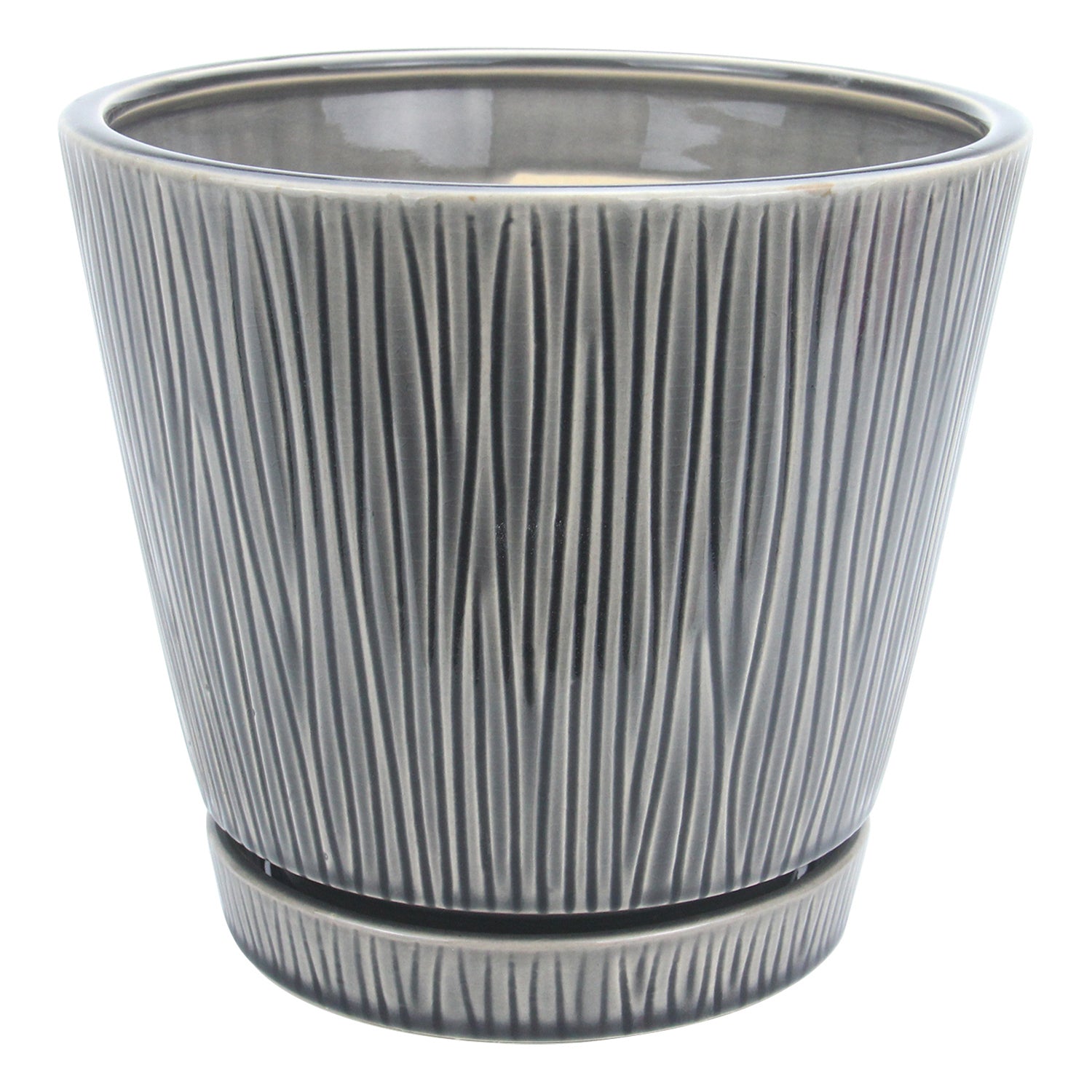 Delica Loom Pot with Attached Saucer