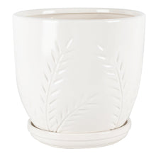 Kora Planter with Attached Saucer