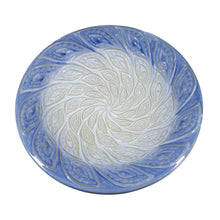 Hand-Painted Ceramic Bird Bath