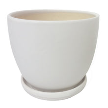 Egg Pot with Attached Saucer