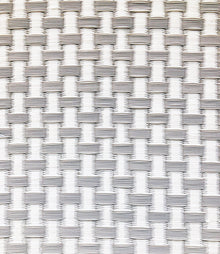Basket Weave White Stone