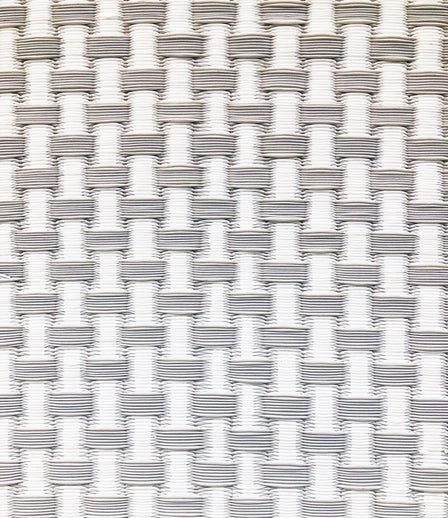 Basket Weave White Stone