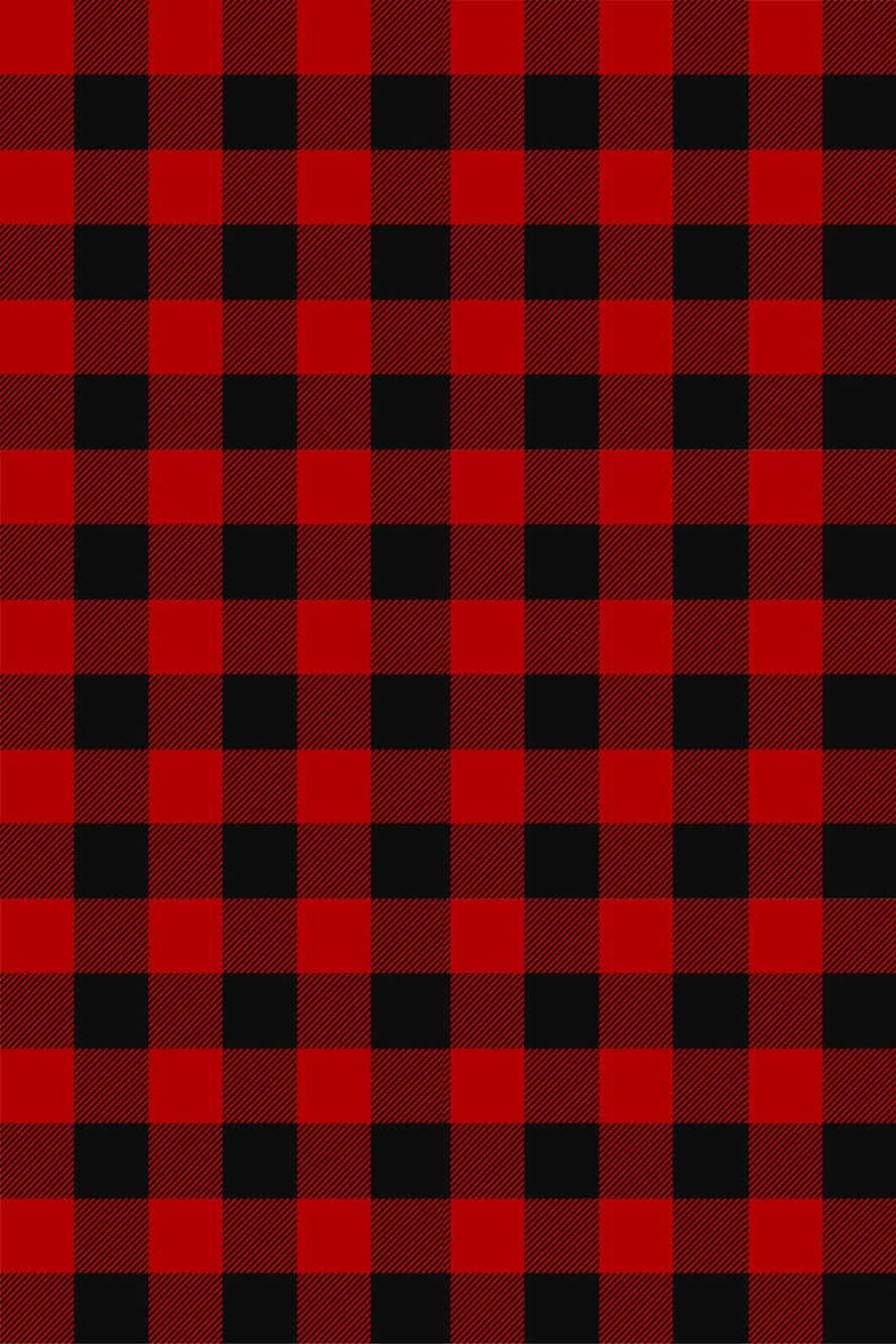Buffalo Plaid Red & Black