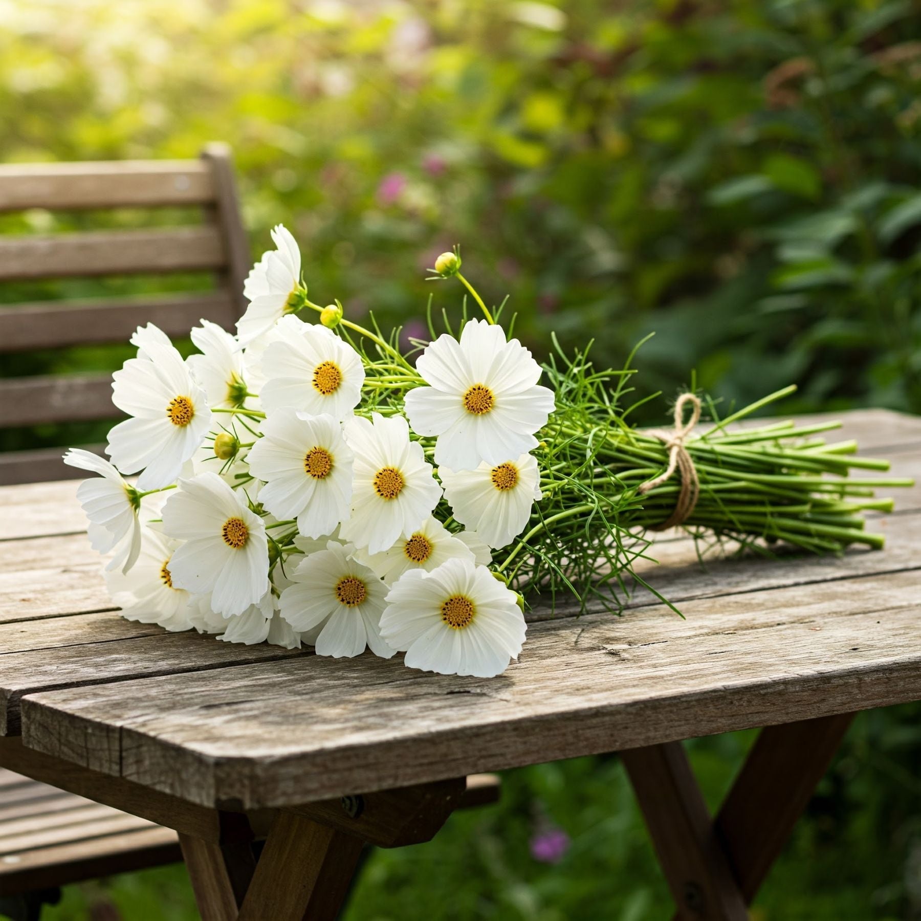 Cosmos White Seed