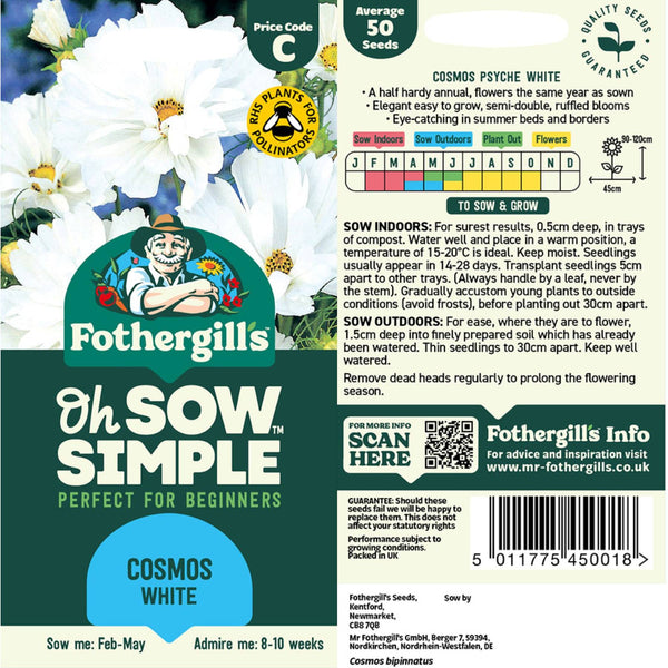 Cosmos White Seed