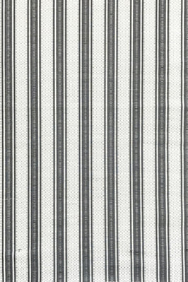 Vertical Stripe Black & Grey