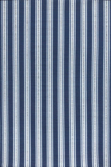 Vertical Stripe Blue & White