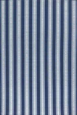 Vertical Stripe Blue & White
