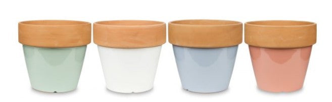 Glazed Flower Pot