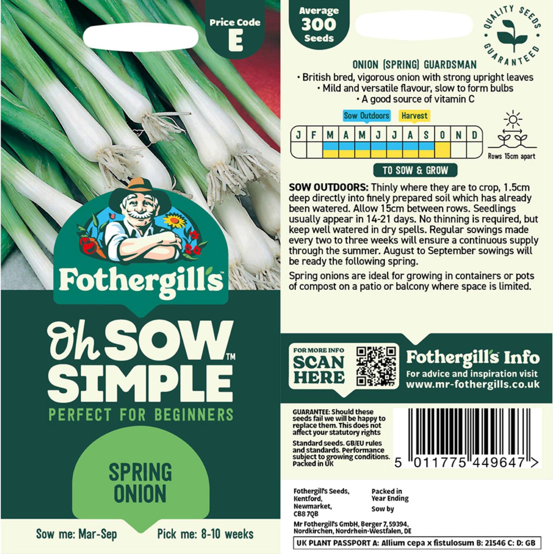 Spring Onion Seed